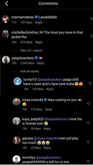 Comments on the post